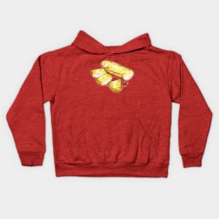 Garlic Bread Kids Hoodie